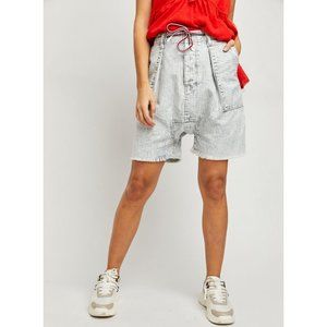 NWT Free People Easy Rider Harem Short / Acid Stripe